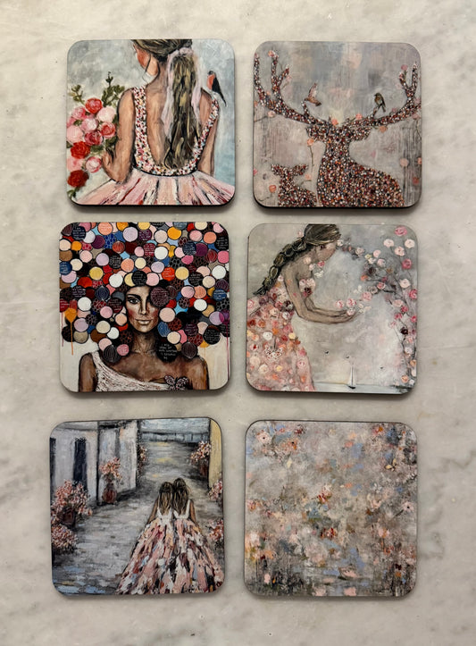 UNDERLÄGG GLAS - PAKET