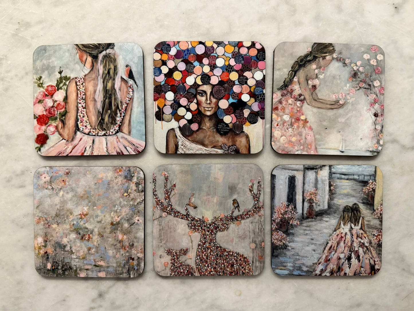 UNDERLÄGG GLAS - PAKET