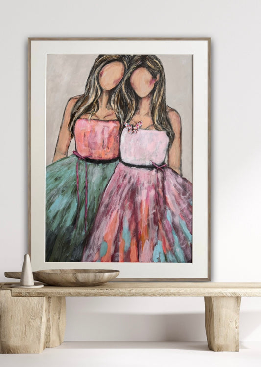 SPECIAL FINE ART PRINT - Together forever