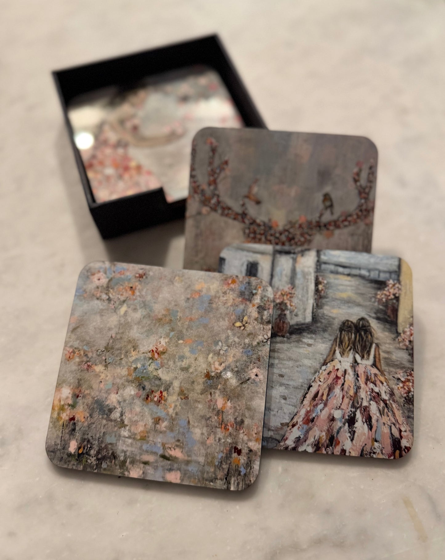 UNDERLÄGG GLAS - PAKET